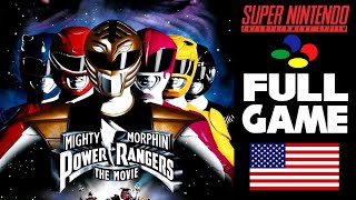 Mighty Morphin Power Rangers: The Movie [ZSNES] - Full Game [Super Nintendo Emulation]