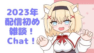 【雑談/Chat】配信初め！今年の目標とか話したい～！【Vtuber】