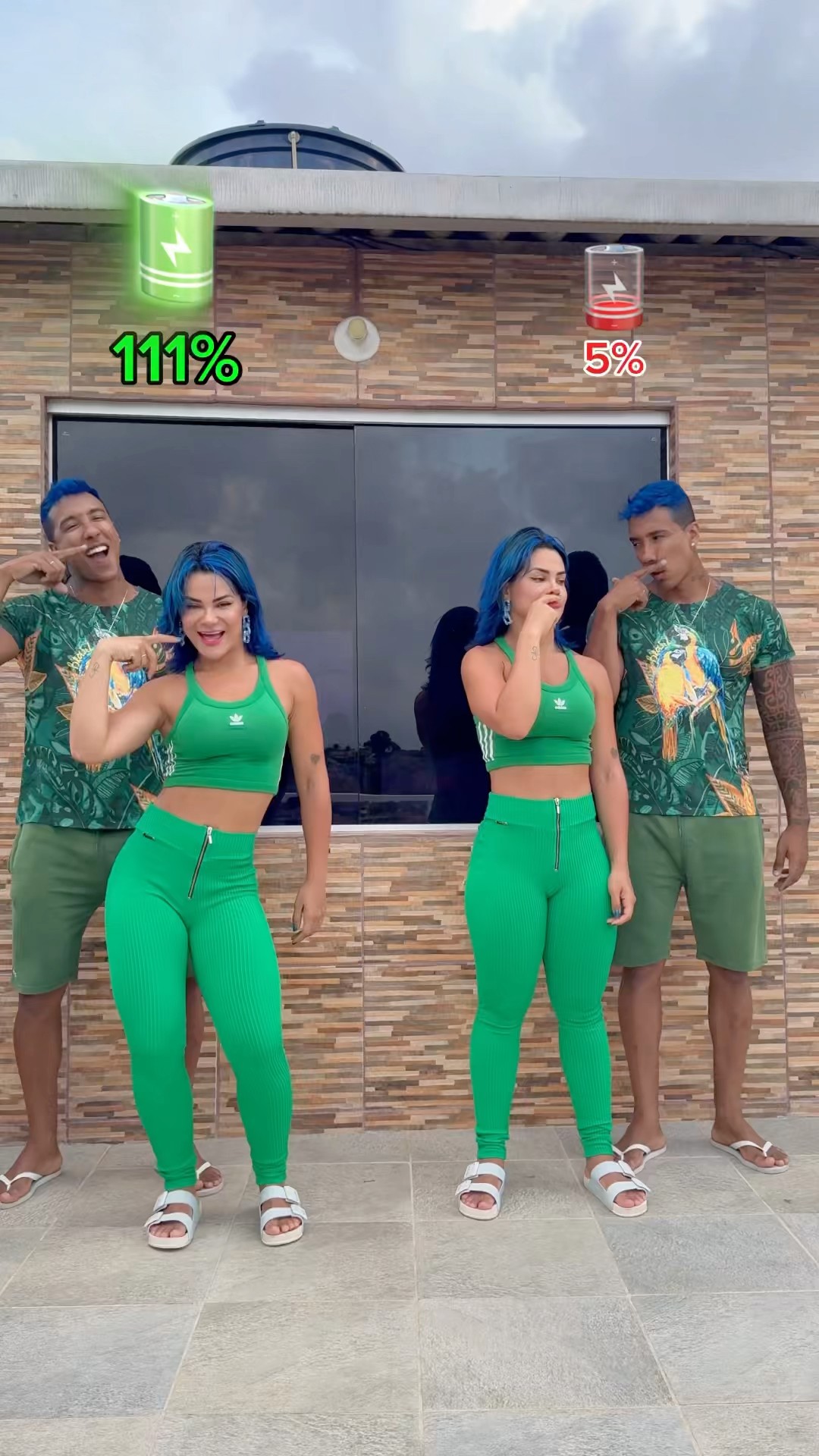 Quantos % está sua bateria? ?? @ApolloSant #dance #entretenimento