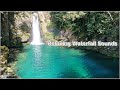 「滝の音」「自然音」「小鳥のさえずり」にこ淵の仁淀ブルーを眺め、滝の音で癒される / Relaxing waterfall sounds of the "Nikobuchi" Waterfall