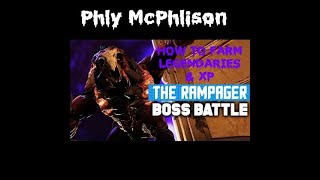 Borderlands 3 Rampager Farming Glitch