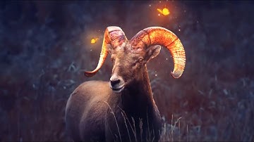 Glow Effect Fantasy Bighorn Photoshop Tutorial | photoshop tutorial for beginners | photoshop ideas