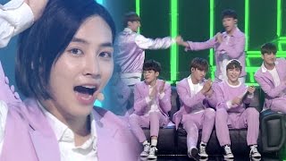 EXCITING SEVENTEEN (Seventeen) - Pretty U (pretty) @ Popular Inkigayo 20160515