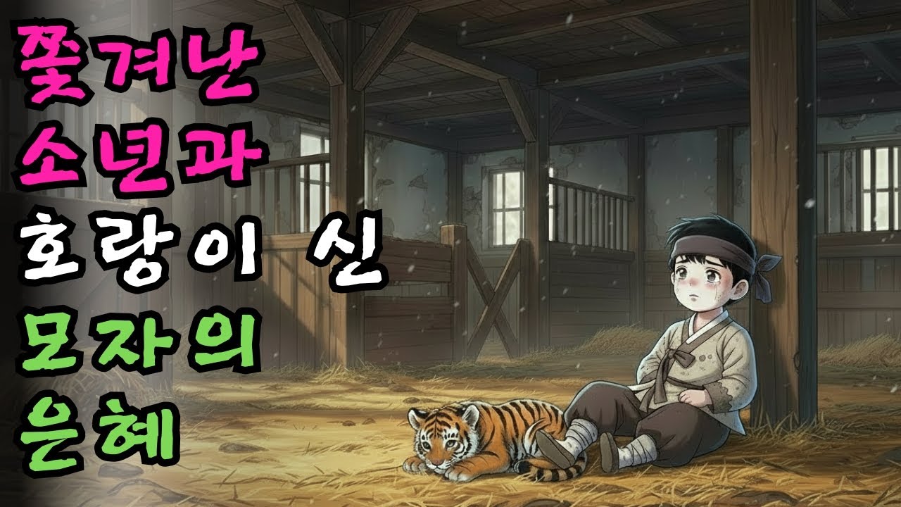 엄동설한에 말 우리로 내쳐진 아이, 가슴에 품은 아기 호랑이 덕분에 맞이한 기적 같은 운명 역전 | 기적 이야기・감동적인 이야기・옛날이야기