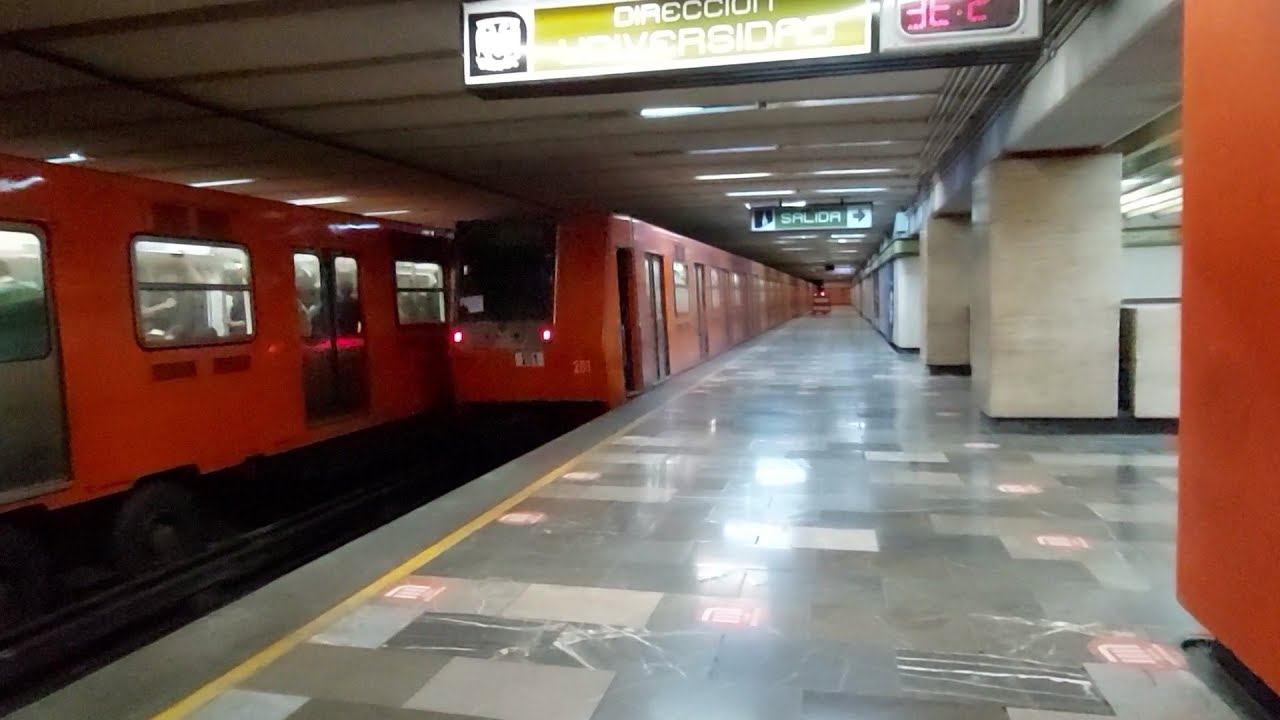 Estación del METRO DIVISION del NORTE - YouTube