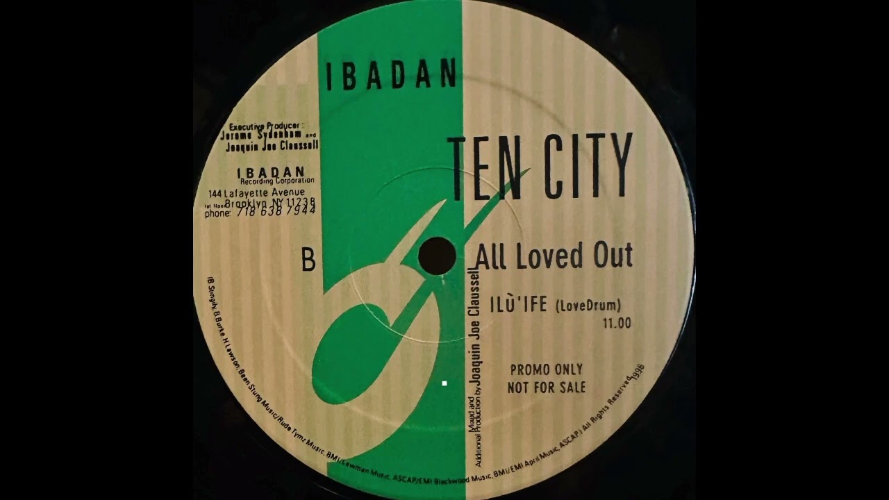 TEN CITY - ALL LOVED OUT joe claussell mix - YouTube
