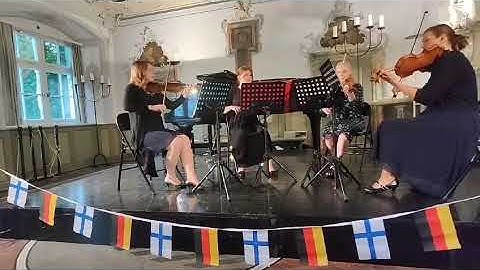 Peter Martin: Quartet for Four Violins, Intrada