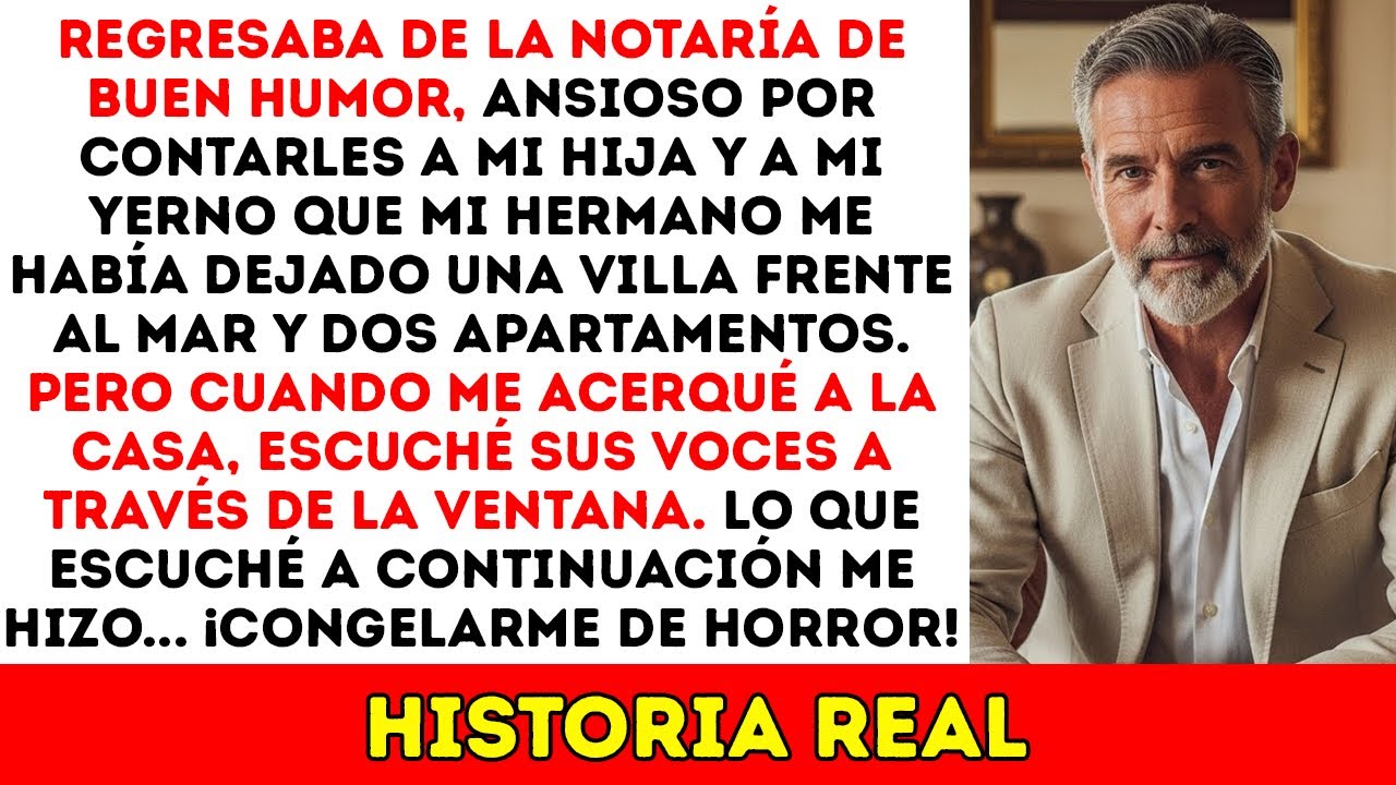 Quise Decirle A Mi Hija Que Heredé Una Villa Y Dos Apartamentos, ¡Pero Escuché Que Ella...!
