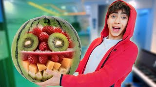 عملت كيكة البطيخ الاحمر 🍉 النتيجة !!