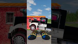 Trucks and Cars vs Speed Bumps #500 | BeamNG.drive