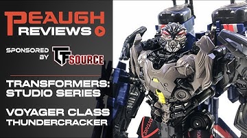 Video Review: Transformers Studio Series - Voyager THUNDERCRACKER