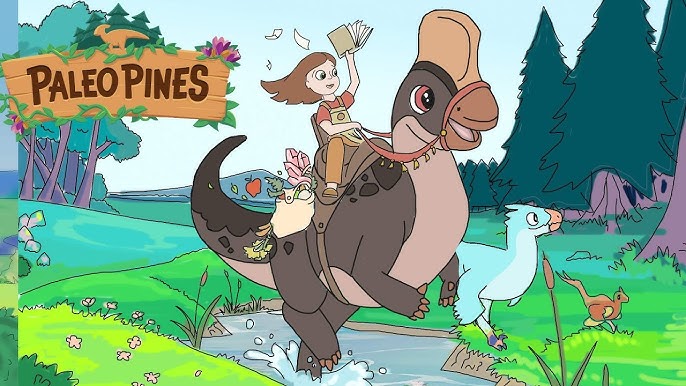 Paleo Pines. A fun dinosaur game were you can befriend, tame and build a  ranch full of dinosaurs. Said to release in September for Nintendo Switch,  PS4, PS5, PC and Xbox. What