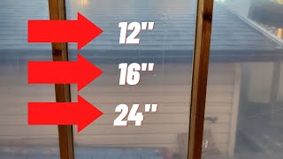 #QTOW# Typical stud spacing (DIY guide) Information