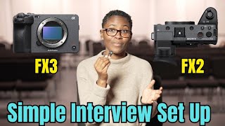 My Go-To Two-Camera Interview Setup