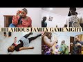 FAMILY GAME NIGHT WITH MY SIBLINGS & IN-LAWS 😂😂 | WE HAD SO MUCH FUN!!