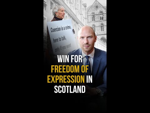 A win for freedom of expression in Scotland A win for freedom of expression in Scotland
