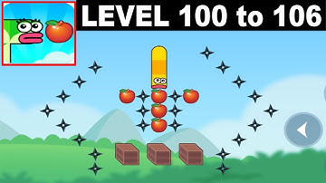 Hungry Worm - Greedy Worm level 100 101 102 103 104 105 106 - Gameplay Walkthrough Part 11 Android