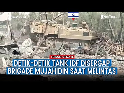 Video Kompilasi Brigade Mujahidin Tembak Brutal Posisi Pasukan IDF di Jalur Gaza