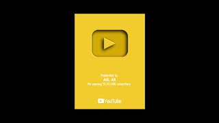 YouTube Golden Player Button! how make Mobile in Pixellab by AiS AR screenshot 4