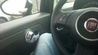 Fiat 500 central door locking