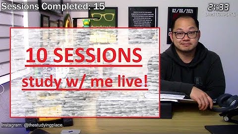 study with me live POMODORO 60/10 10 Sessions. USMLE Step 1 COMLEX Level 1