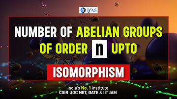 Number Of Abelian Groups Of Order N Upto Isomorphism