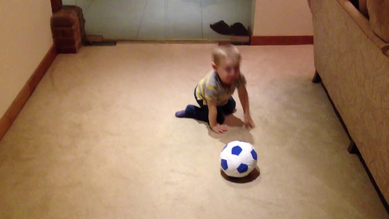 Henry Save-All (age 2 1/2) showing his great goalkeeper skills | Young goalie great saves - YouTube