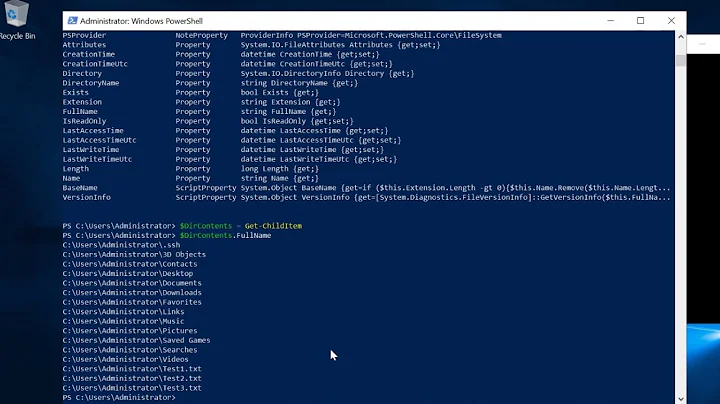 PowerShell Basics:  Introduction to Objects