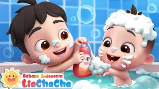 Lagu Gelembung Sabun 🫧🛁| Lagu Mandi yang Menyenangkan | Lagu Anak | ☀️LiaChaCha Bahasa Indonesia