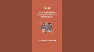 Zouk bags raksha bandhan gifting rakhi siblings😊