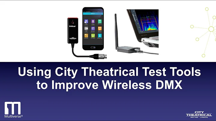 City Theatrical Webinar 10: Using RadioScan and DMXcat as Test Tools to Improve Wireless DMX