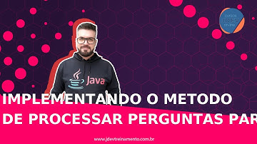 🟢 Implementando o metodo de processar perguntas  PARTE 1 - Criando o Show do Milhão em JavaFX