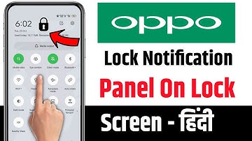 How To Lock Notification Bar In Lock Screen Oppo | Disable Notification Drawer On Lock Screen Oppo
