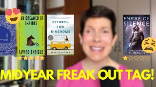 MIDYEAR FREAK OUT TAG 2024 // Mostly awesome books and a terrible one star
*********************
READING PROJECTS & BOOKTUBERS MENTIONED:
Historathon:
@revenantreads 2024 Announcement: https://youtu.be/bjRS9Btfg2Y?si=uP1LfPWiQ7xvYYHA
Buddy read friend: @ellethinks
Guadalupe reinas: https://youtu.be/i1vDPnZVpSc?si=djbd-6aVJvt_oAt0
https://www.instagram.com/librosb4tipos/
*********************
MY CONQUEST VIDEOS:
Part 1: https://youtu.be/GqhMYFyS_Tw?si=lr_dK4XQ6TuoUbW5
*********************
VIDEO CHAPTERS:
00:00 - Disclaimers
1:41 - Best book
7:41 - Best sequel
9:47 - Release I haven’t read yet
13:13 - Most anticipated release
15:02 - Biggest surprise
17:02 - Biggest disappointment
23:26 - Newest favorite author
26:48 - Newest fictional crush
29:24 - Newest favorite character
31:01 - Book that made you cry
32:28 - Book that made you happy
33:16 - Most beautiful book
33:57 - Books you need to read by the end of the year
*********************
TAG QUESTIONS:
1. Best book youve read so far
2. Best sequel youve read so far
3. New release you havent read yet, but want to
4. Most anticipated release for the second half of the year
5. Biggest disappointment
6. Biggest surprise
7. Favorite new author (debut or new to you)
8. Newest fictional crush
9. Newest favorite character
10. Book that made you cry
11. Book that made you happy
12. Most beautiful book youve bought/received this year
13. What books do you need to read before the end of the year?
*********************
BOOKS MENTIONED:
One Hundred Years of Solitude, Gabriel García Márquez
You Dreamed of Empires, Álvaro Enrique
Penric and the Shaman, Louis McMaster Bujold
Hearts of Fire and Snow, David Bowels & Guadalupe García McCall
Evocation, S.T. Gibson
The Third Gilmore Girl, Kelly Bishop
Casas, María José Ferrada (illustrated by Pep Carrió)
Empire of Silence, Christopher Ruocchio
Baudolino, Umberto Eco
Between Two Kingdoms, Suleika Jaouad
A Memory Called Empire, Arkady Martine
*I also talked about Marie Brennan.
*********************
ME, ELSEWHERE:
Twitter: @marianaylavida
Goodreads: https://www.goodreads.com/user/show/160245301-mariana-mas-books
My channel in Spanish: https://www.youtube.com/@marianaylavida MIDYEAR FREAK OUT TAG 2024 // Mostly awesome books and a terrible one star
