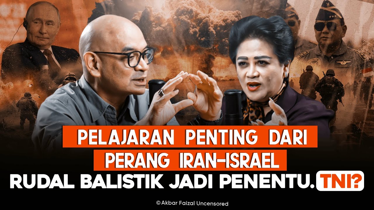 PELAJARAN PENTING DARI PERANG IRAN - ISRAEL. RUDAL BALISTIK JADI PENENTU. TNI?