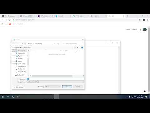 How to make a website from notepad