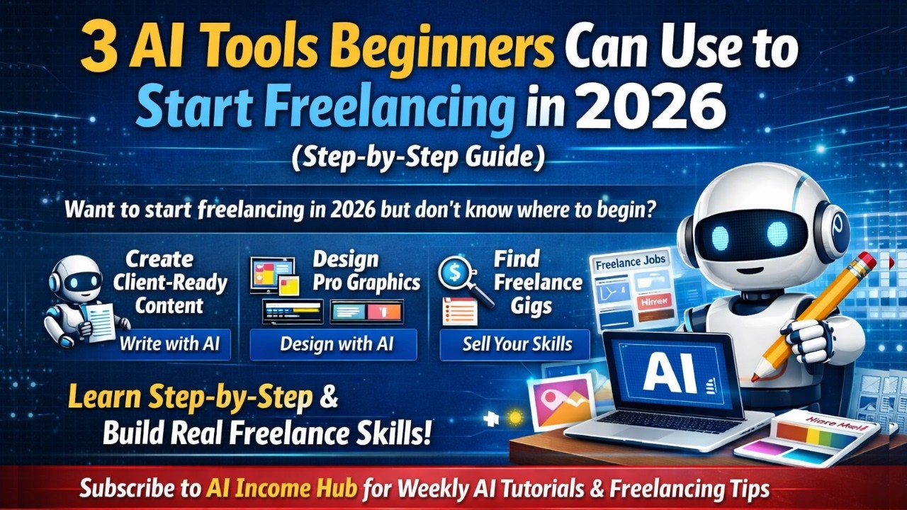 3 AI Tools Beginners Can Use to Start Freelancing in 2026 (Step-by-Step ...
