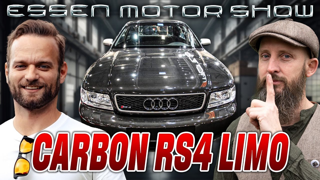 Carbon statt Stahlblech, an dieser Limousine ist Nix mehr wie am Original! 