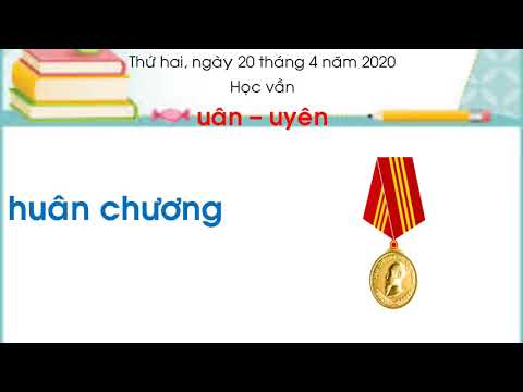 Học Vần Khối 1 Phần 1 Tuần 24 Từ 20/4/2020 - 24/4/2020