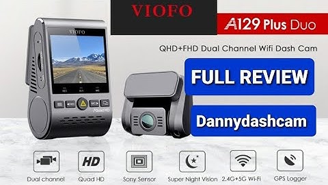 Viofo A129 Plus Duo 2K 2 Channel Dash Cam Review, Unboxing, Footage & Firmware Update Demonstration.