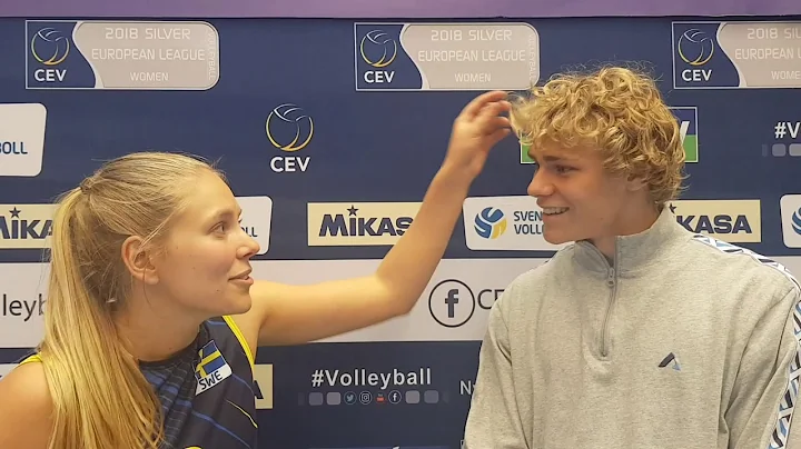 Swedish siblings Fanny and David hman debate which...