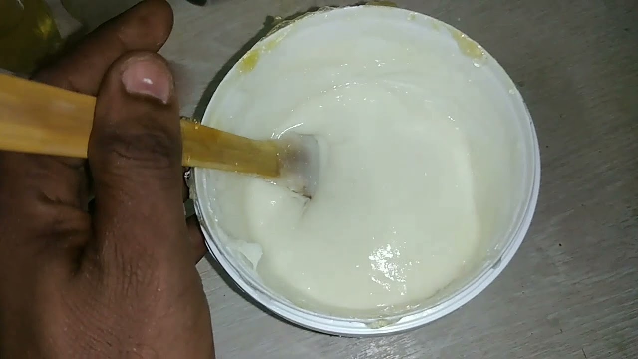 الطريقة الثانية للصناعة الصابون المعجون