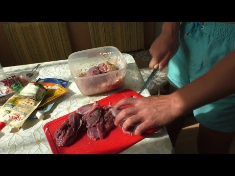 Видео рецепт Шашлык из дичи