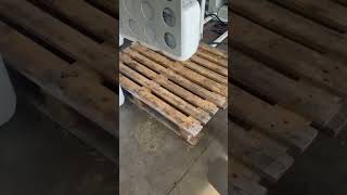 Completely Automated Line With Robots For Handling And Palletizing
