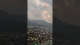 Evenings in Kohima, Nagaland hit different | The temperature changes as quickly as mood #shorts