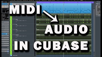 Cubase Tutorial: Turning MIDI into Audio in Groove Agent