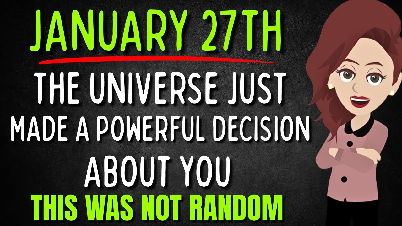 ОБНОВЛЕНИЕ ОТ 27 ЯНВАРЯ: Вселенная делает то, чего никогда прежде не делала (ТОЛЬКО ДЛЯ ВАС) Абра...