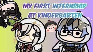 Ike’s first internship at Kindergarten