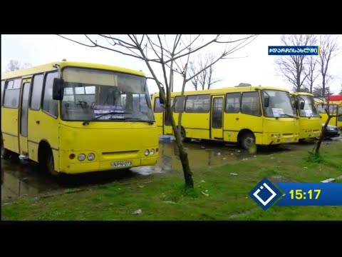 მუნიციპალურ ავტობუსებში დისპანსერები დამონტაჟდა