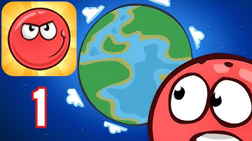 Red Ball 4 - Part 1 - Gameplay Walkthrough - Green Hills All Levels Gold (Android, iOS)